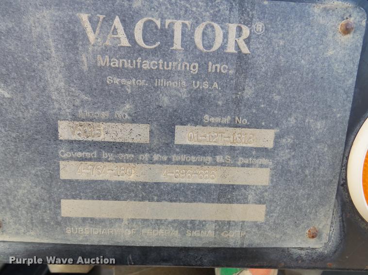 image for item K8150 2002 Sterling L7500 Vactor Ram jetter truck