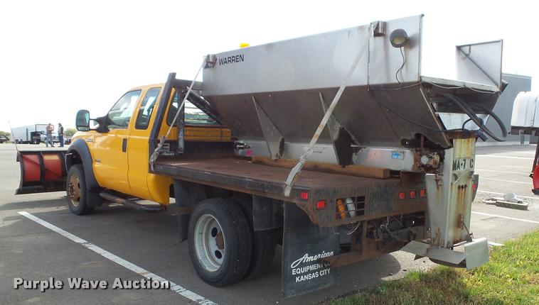 image for item K8159 2006 Ford F450 Super Duty XL SuperCab flatbed truck