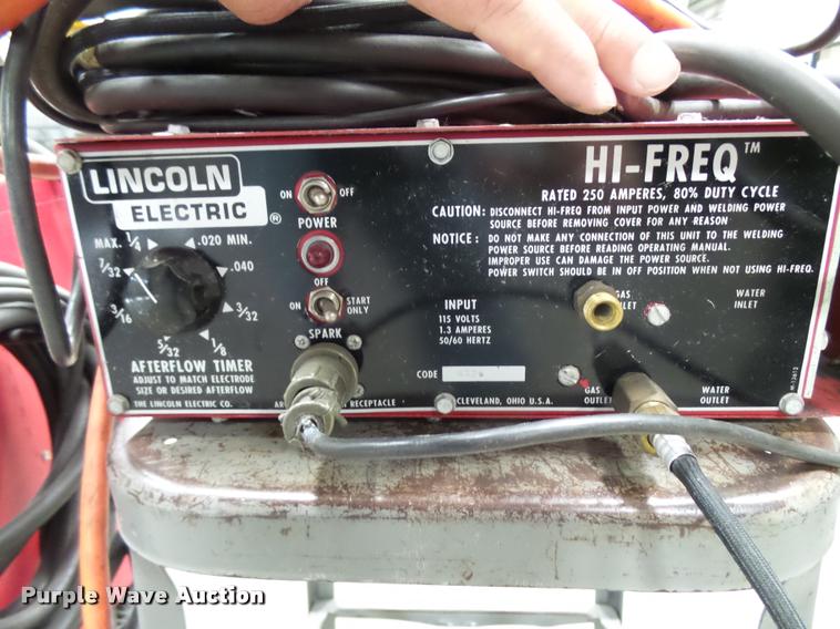 image for item L3474 Lincoln Hi-Freq TIG head unit