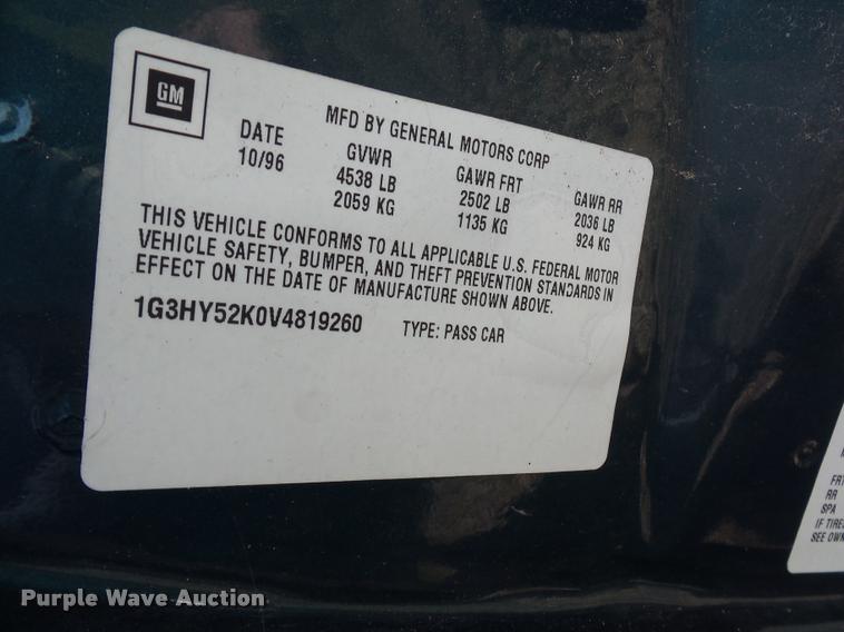 image for item L4322 1997 Oldsmobile Eighty Eight