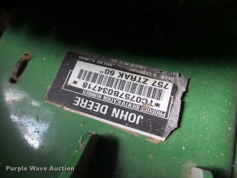 image for item L4326 John Deere 757 ZTR lawn mower