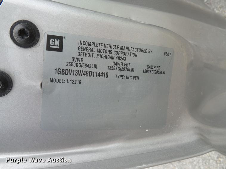 image for item L7119 2008 Chevrolet Uplander van