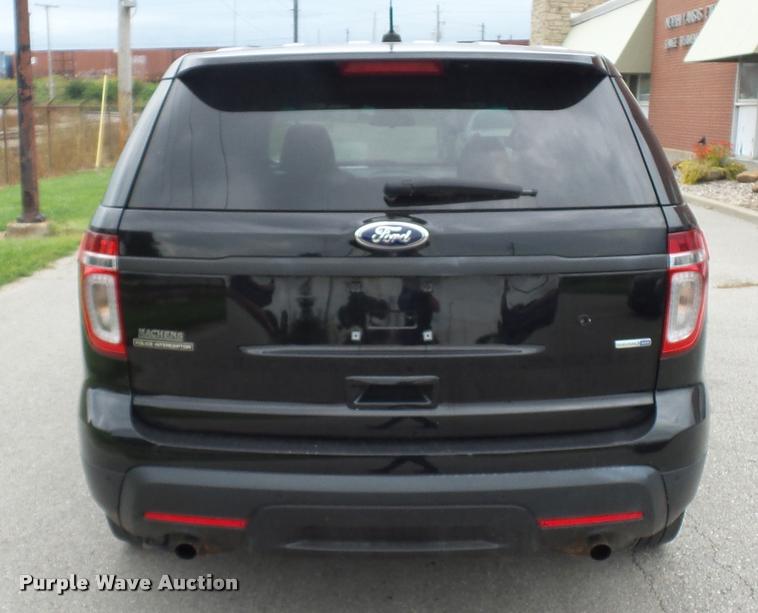 image for item L7120 2013 Ford Explorer Police Interceptor Utility SUV