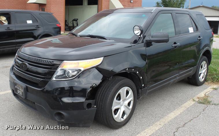 image for item L7123 2013 Ford Explorer Police Interceptor Utility SUV