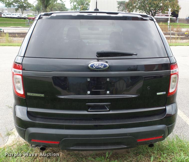 image for item L7123 2013 Ford Explorer Police Interceptor Utility SUV