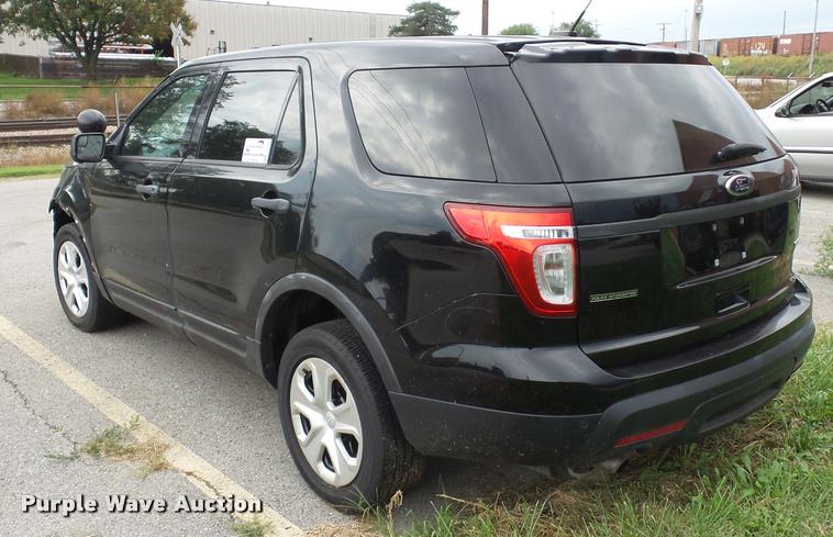 image for item L7123 2013 Ford Explorer Police Interceptor Utility SUV