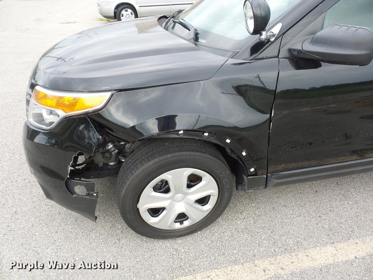 image for item L7123 2013 Ford Explorer Police Interceptor Utility SUV