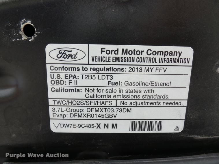 image for item L7123 2013 Ford Explorer Police Interceptor Utility SUV