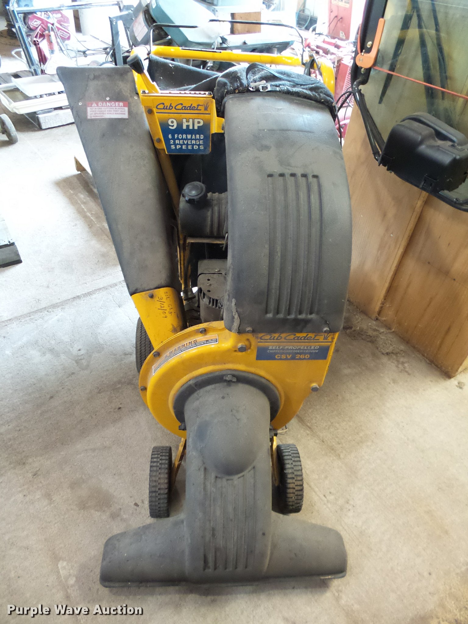 Cub Cadet CSV260 chipper/shredder/vaccum in Goddard, KS Item DA9990