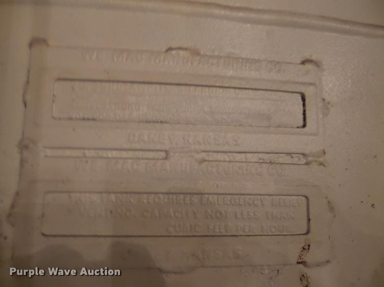 image for item DA4752 We-Mac steel tank