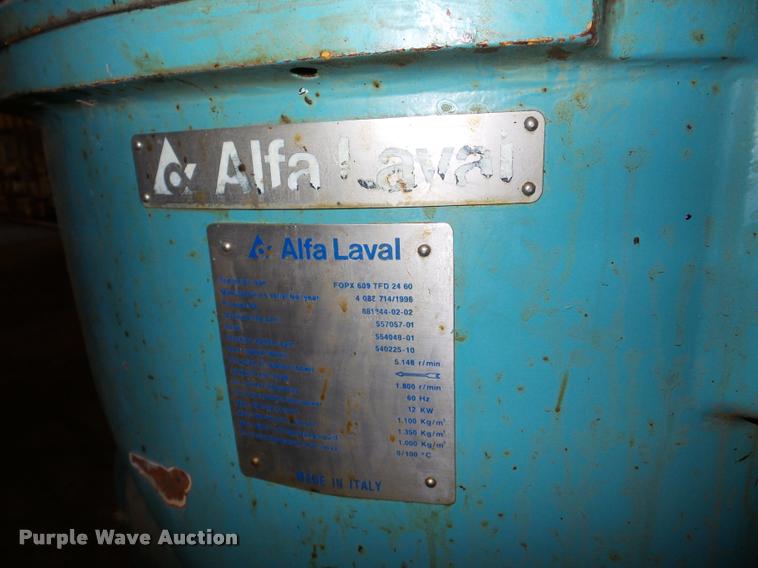 image for item DA4799 Alfa-Laval centrifuge