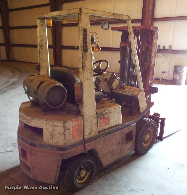 image for item DA4808 Nissan 35 forklift