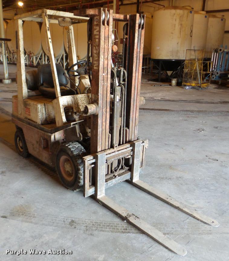 image for item DA4808 Nissan 35 forklift