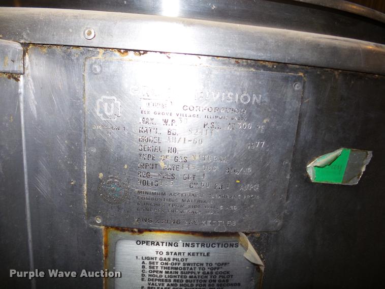 image for item DA4816 Groen AH-1-60 commercial kettle