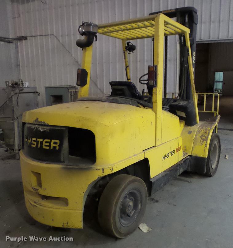 image for item DA4821 Hyster 100 forklift