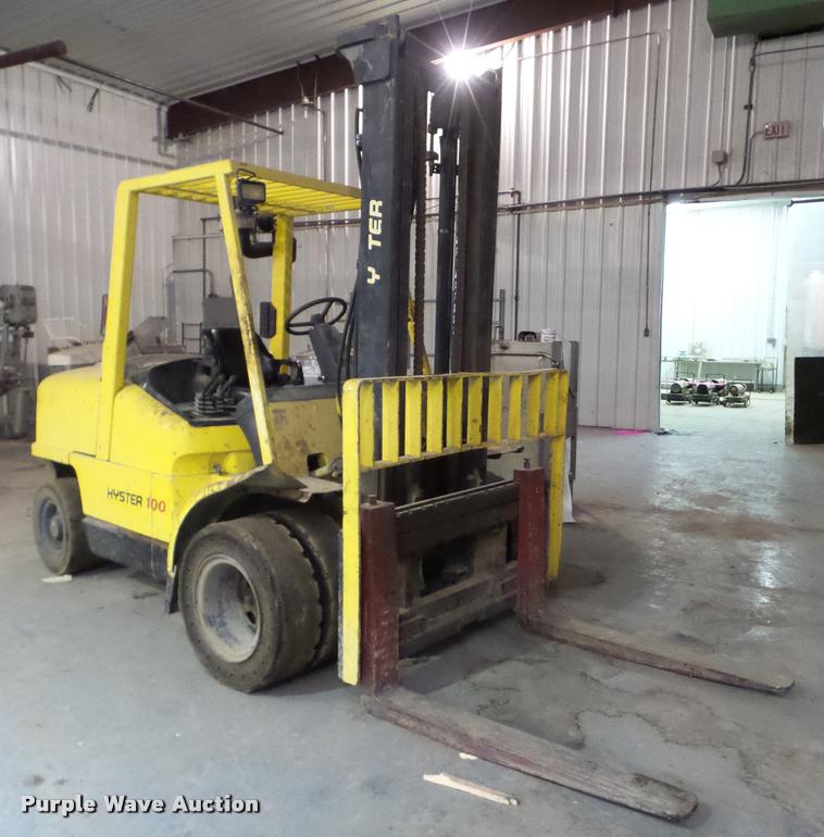 image for item DA4821 Hyster 100 forklift