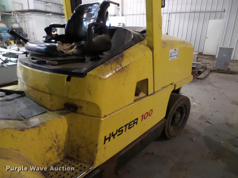 image for item DA4821 Hyster 100 forklift