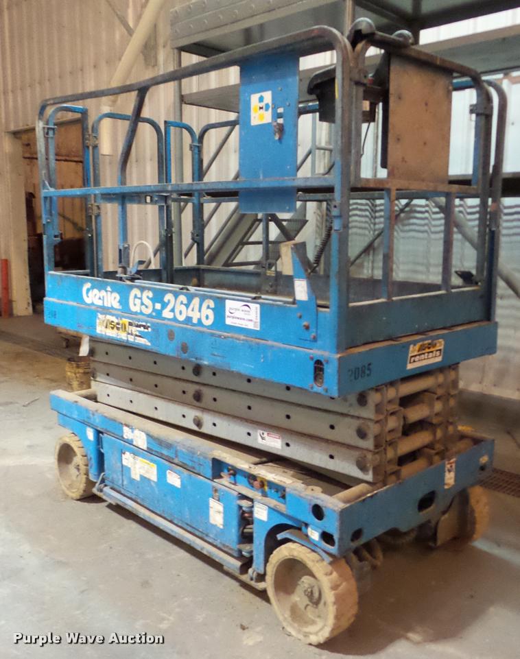 image for item DA4836 Genie GS-2646 scissor lift