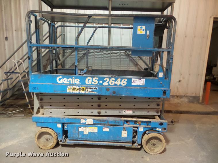 image for item DA4836 Genie GS-2646 scissor lift