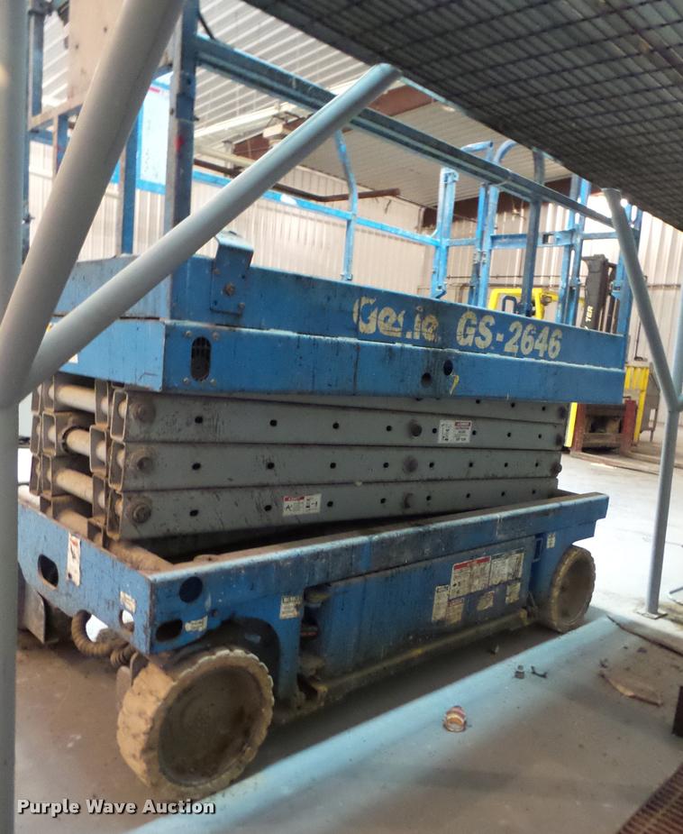 image for item DA4836 Genie GS-2646 scissor lift