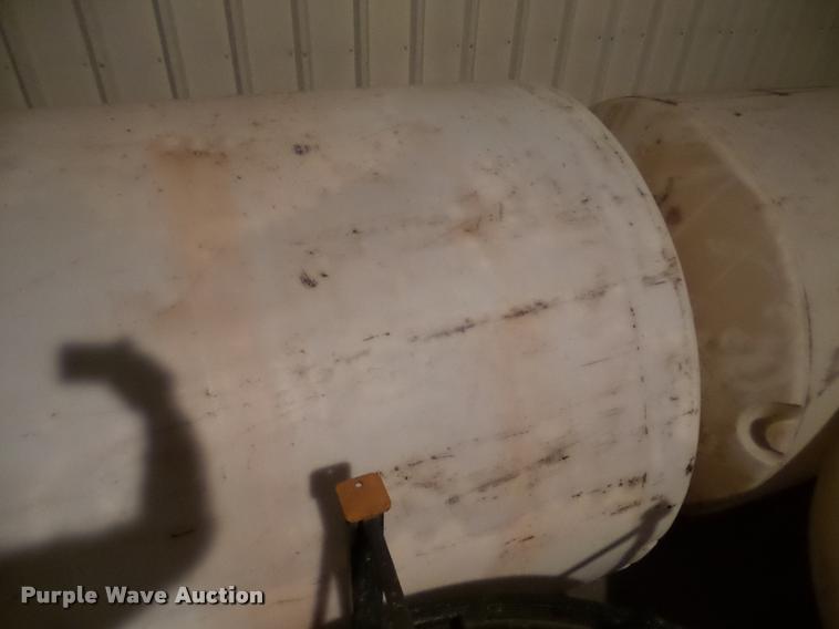 image for item DA4860 (2) poly vertical cone tanks