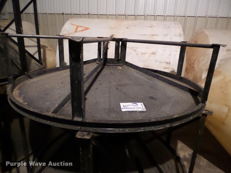 image for item DA4860 (2) poly vertical cone tanks