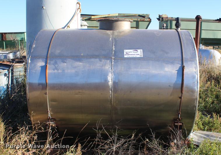 image for item DA4889 Shop built stainless steel tank