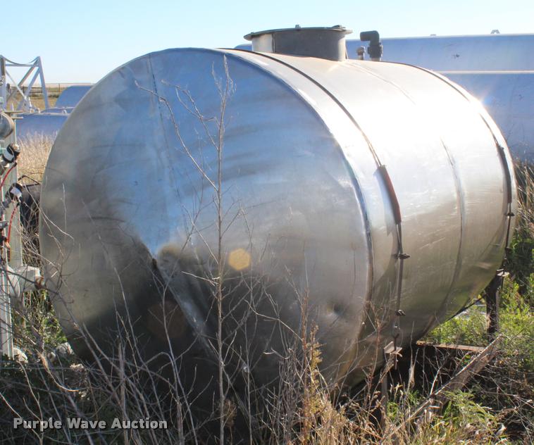 image for item DA4889 Shop built stainless steel tank