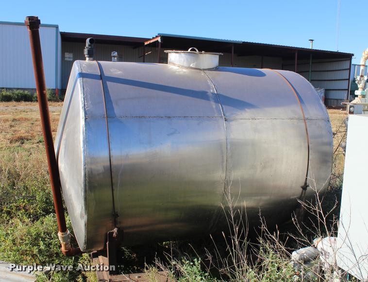 image for item DA4889 Shop built stainless steel tank