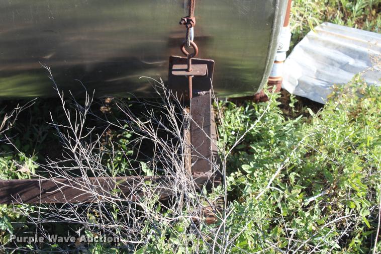 image for item DA4889 Shop built stainless steel tank