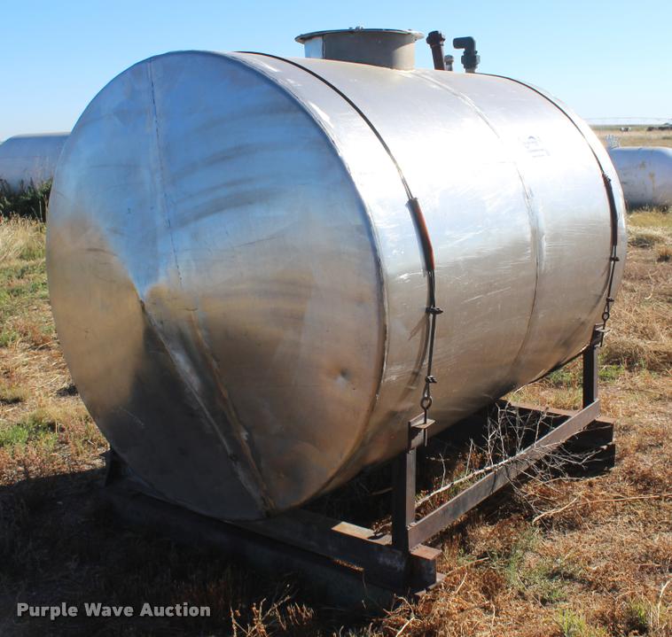 image for item DA4889 Shop built stainless steel tank