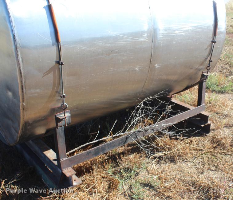 image for item DA4889 Shop built stainless steel tank