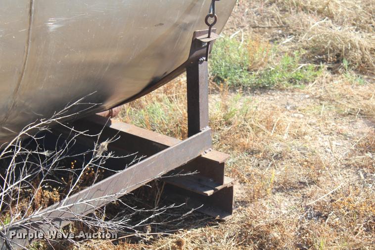 image for item DA4889 Shop built stainless steel tank