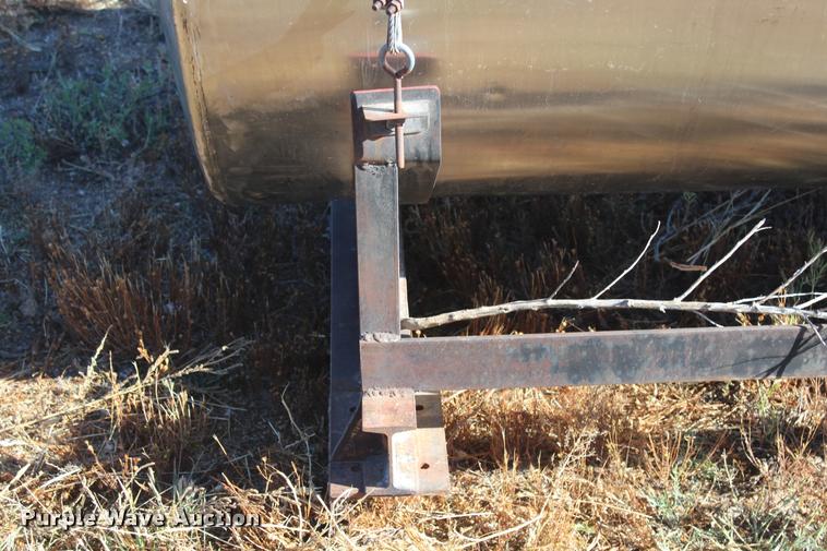 image for item DA4889 Shop built stainless steel tank