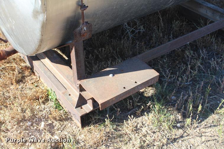 image for item DA4889 Shop built stainless steel tank