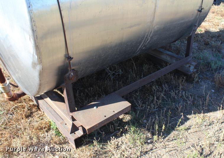 image for item DA4889 Shop built stainless steel tank