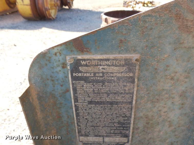 image for item BU9800 Worthington Blue Brute 60 air compressor