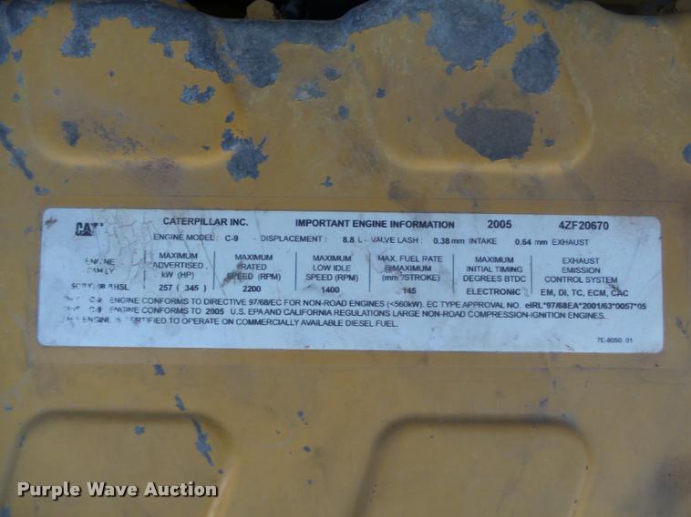 image for item DA4259 2005 Caterpillar 330C L excavator