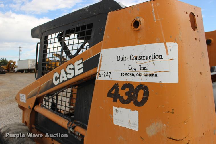 image for item DB0003 2006 Case 430 skid steer