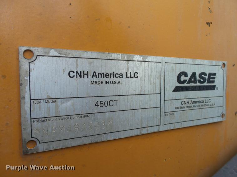 image for item DB0004 2008 Case 450CT Series 3 skid steer