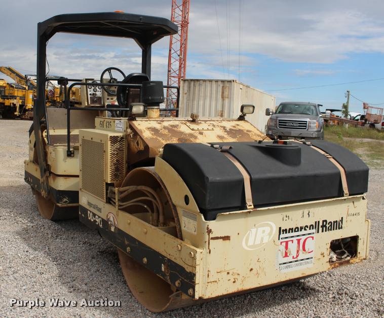 image for item DB0005 2005 Ingersoll Rand DD90 double drum vibratory roller