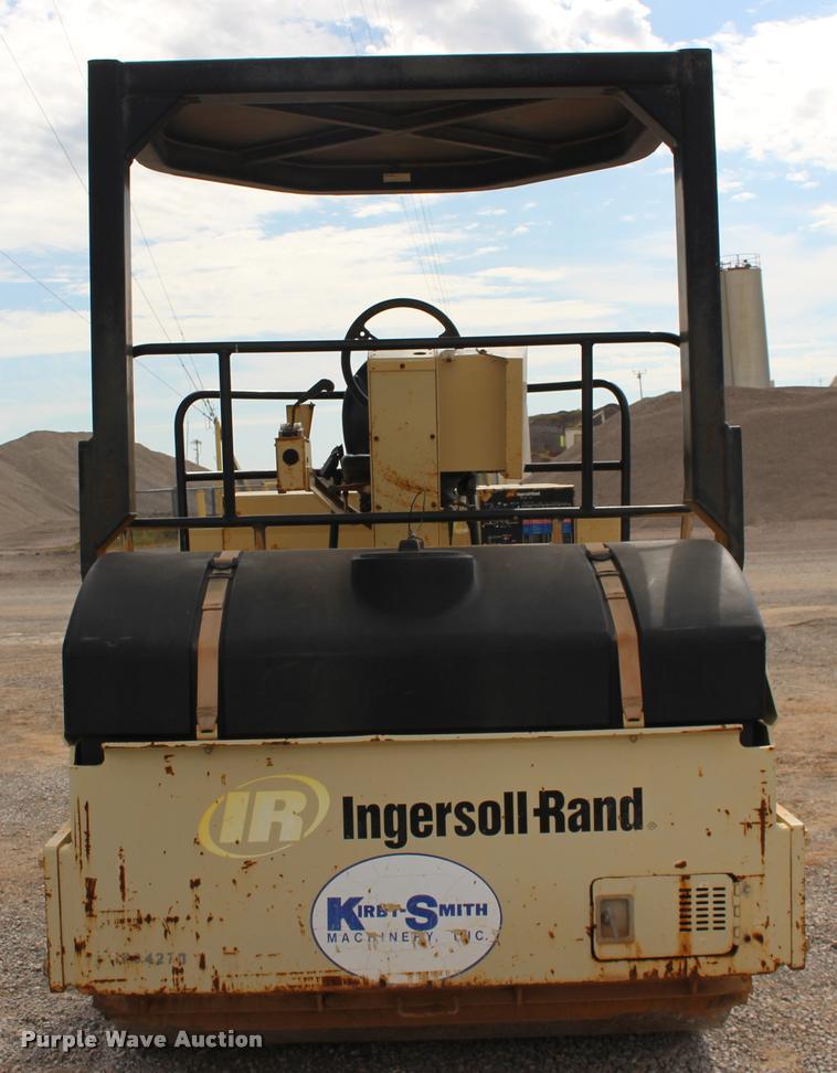 image for item DB0006 2005 Ingersoll Rand DD-90 double drum vibratory roller