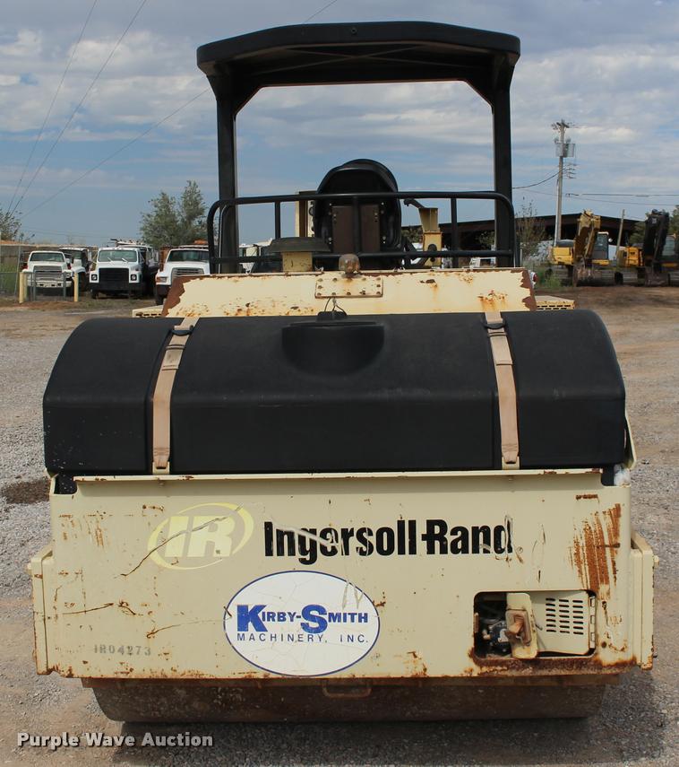 image for item DB0006 2005 Ingersoll Rand DD-90 double drum vibratory roller