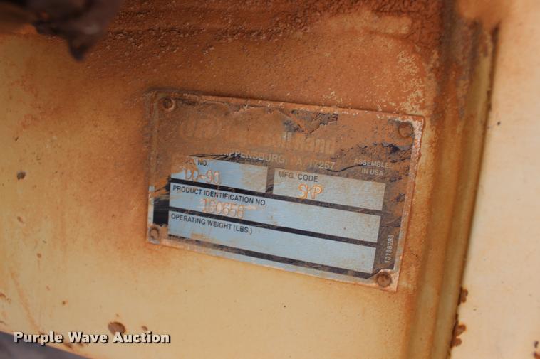 image for item DB0006 2005 Ingersoll Rand DD-90 double drum vibratory roller