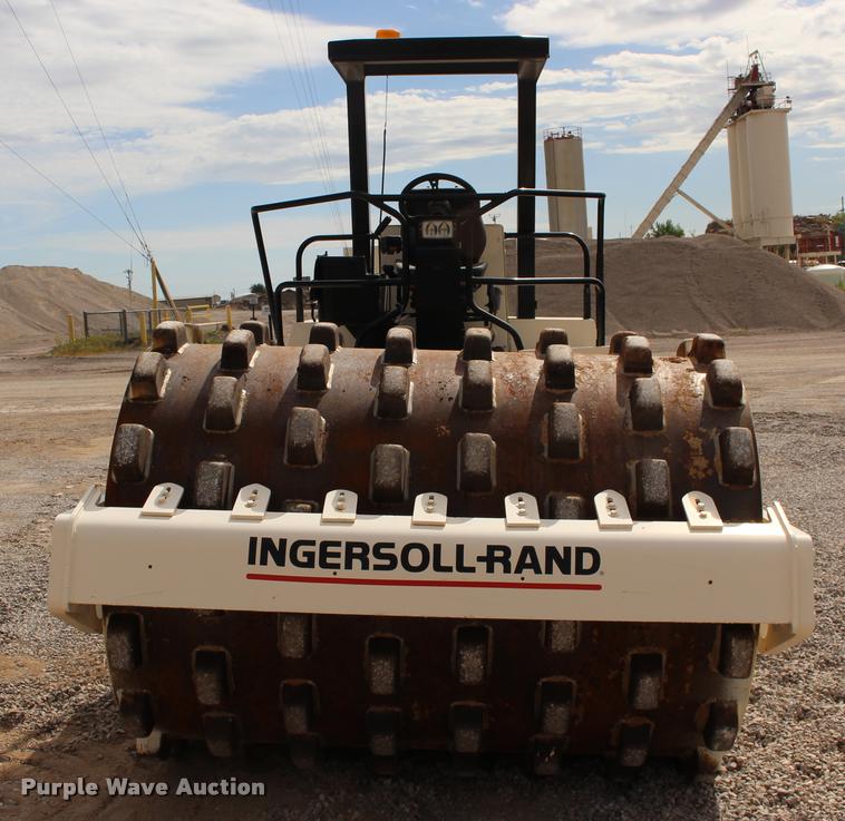 image for item DB0010 2001 Ingersoll Rand SD-100F single drum vibratory roller
