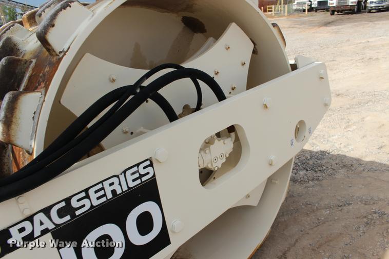 image for item DB0010 2001 Ingersoll Rand SD-100F single drum vibratory roller