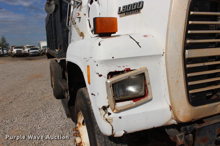 image for item DB0025 1990 Ford L8000 dump truck
