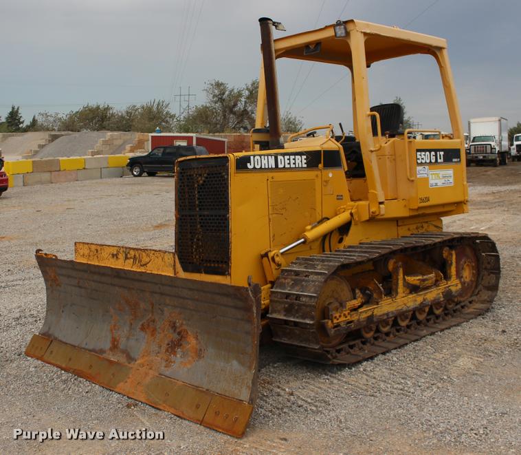 image for item DB0031 1990 John Deere 550G LT Series IV dozer