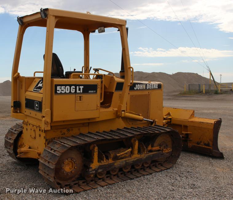 image for item DB0031 1990 John Deere 550G LT Series IV dozer
