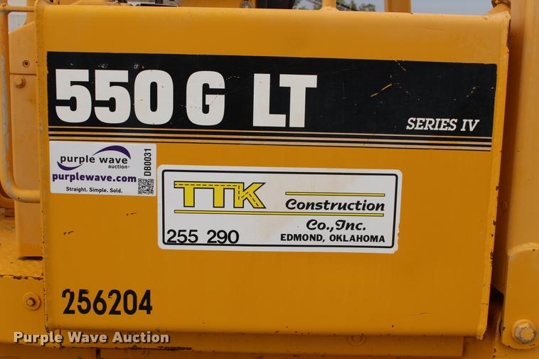 image for item DB0031 1990 John Deere 550G LT Series IV dozer